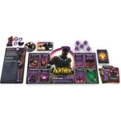 USAopoly Marvel Dice Throne: 2-Hero Box - Captain Marvel Vs Black Panther -Card Game Store USODT011752 3