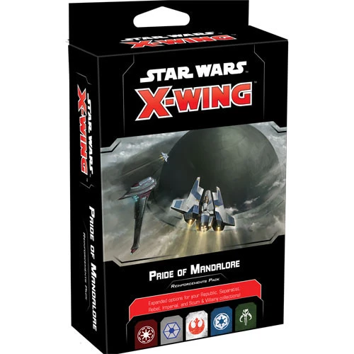 Atomic Mass Games Star Wars X-Wing 2E: Pride Of Mandalore Reinforcements Pack 1 Atomic Mass Games Star Wars X-Wing 2E: Pride Of Mandalore Reinforcements Pack