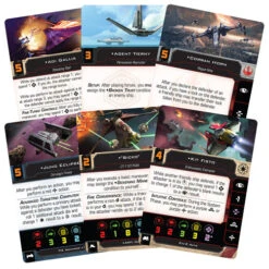 Atomic Mass Games Star Wars X-Wing 2E: Hot Shots & Aces II Reinforcements Pack 5 Atomic Mass Games Star Wars X-Wing 2E: Hot Shots & Aces II Reinforcements Pack -Card Game Store amgswz97en 3