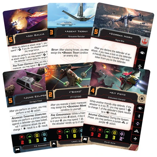 Atomic Mass Games Star Wars X-Wing 2E: Hot Shots & Aces II Reinforcements Pack 3 Atomic Mass Games Star Wars X-Wing 2E: Hot Shots & Aces II Reinforcements Pack - Image 3