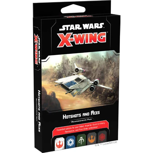 Fantasy Flight Games Star Wars X-Wing 2E: Hotshots & Aces Reinforcements Pack 1 Fantasy Flight Games Star Wars X-Wing 2E: Hotshots & Aces Reinforcements Pack
