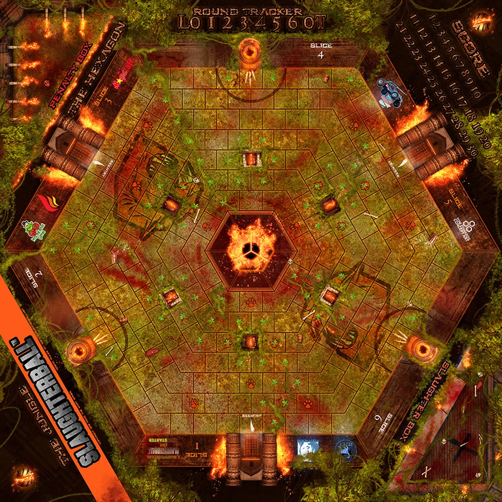 Slaughterball: Team Arena #5 Fury - Jungle 3 Slaughterball: Team Arena #5 Fury - Jungle - Image 3