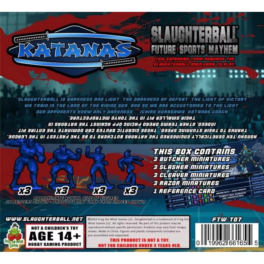 Slaughterball: Team #7 Katanas 2 Slaughterball: Team #7 Katanas - Image 2