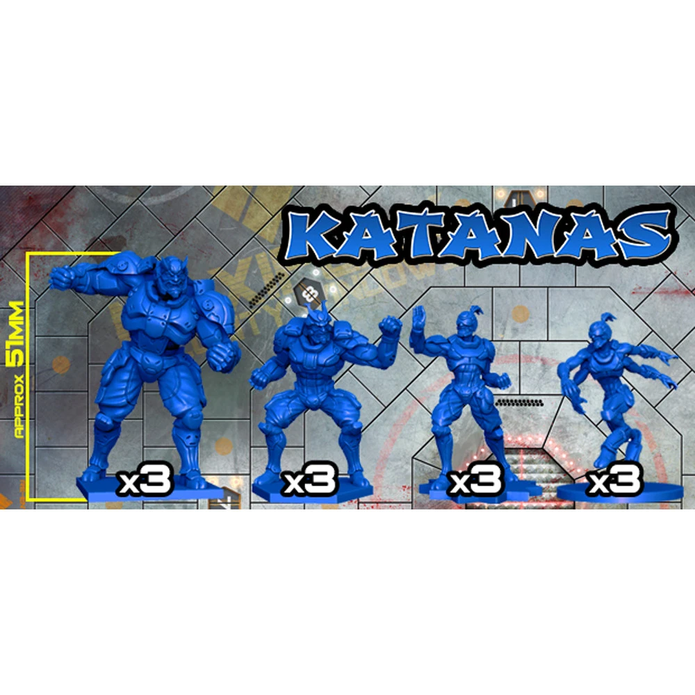 Slaughterball: Team #7 Katanas 3 Slaughterball: Team #7 Katanas - Image 3