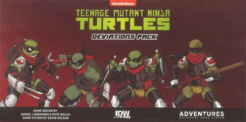 Teenage Mutant Ninja Turtles Adventures: Deviations Pack (KS Exclusive) 1 Teenage Mutant Ninja Turtles Adventures: Deviations Pack (KS Exclusive)