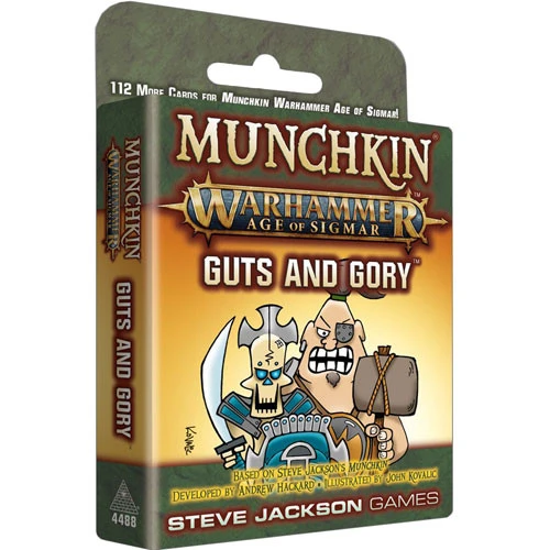 Steve Jackson Games Munchkin Warhammer Age Of Sigmar: Guts & Gory 1 Steve Jackson Games Munchkin Warhammer Age Of Sigmar: Guts & Gory